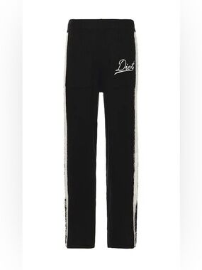 Diet Starts Monday WAFFLE KNIT PANT L